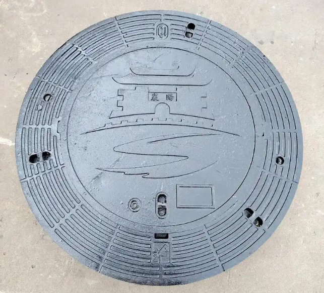 水磨沟球墨铸铁井盖定制款展示